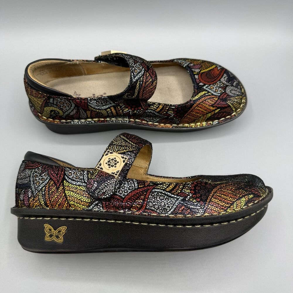 Alegria Paloma Fall Dahlia Mary Jane Comfort Shoe Non Slip Sole EU 38 US 8-8.5